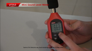 UNI-T UT353 เครื่องวัดความดังเสียง วัดเดซิเบล วัดความดัง