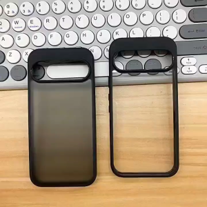 Phone Case For Google Pixel 9a/ 9 / 9 Pro / 9 Pro XL Luxury Armor Matte Clear Cover Acrylic Thin Shockproof Bumper Funda