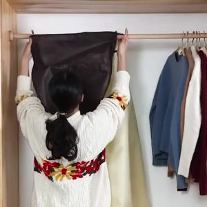 New Clothing Dust Cover Dress Clothes Garment Dust Cover Hanging Organizer Waterproof Dustproof Clothes Wardrobe Storage
