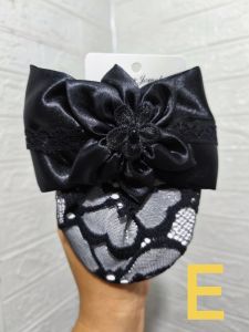 Hair Clip Ribbon W/ Net