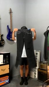 JINISO - Denim Loose Jeans Pria 819