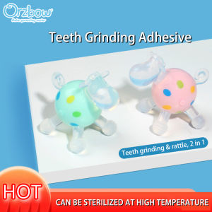 Orzbow Baby Teether For Baby Infant Kids Chew Toys Baby Silicon High Temperature Disinfectable Chew Toys
