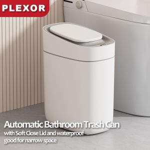 Plexor Automatic Bathroom Trash Can: A Smart Solution for Small Spaces
