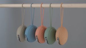 【2Pcs/Set】Silicone Zipper Pacifier Box Baby Travel Portable Soother Container Box Food Grade Nipple Case Baby Nursing Accessories