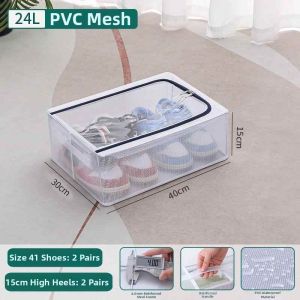 ZHIZHILIANYU | Dustproof Foldable Shoe Storage Box