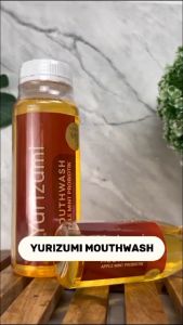 [ ISI 250ML & 100ML ] Obat Kumur Gigi & Bau Mulut Yurizumi Mouthwash - Pembersih Apple Fresh Mint / Pemutih Gigi bikin Nafas Segar