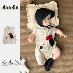 Cartoon Stylish Summer Baby Onesie