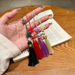 Fukesi Phone Strap Tassel Decoration Pendant Hand Hanging Chain Phone Case Lanyard Woven Versatile Super Beautiful Womens Elegant High-end