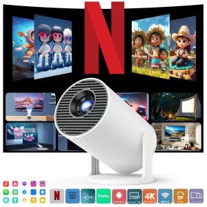 Máy Chiếu Di Động DEYSIN HY300 Plus HD 4K 1280x720P Android Wifi LED Rạp Chiếu Phim Tại Nhà Máy Chiếu Mini Với Điều Khiển Từ Xa Cho Điện Thoại Chơi Game & Xem Phim