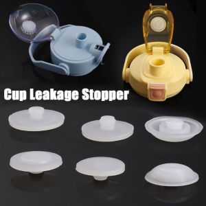 RESIGH FASHION 1/5Pcs Water Bottle Accessory Bottle Lid Plug Silicone Coffee Cup/Travel Tumbler/Mug/Vacuum Bottles Seal Plug  Replacement Straw Hole Grommets