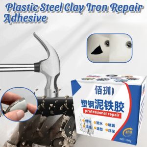 Plastic Steel Clay Iron Repair Adhesive Waterproof Leak Repair Crack Gap Repair Casting Glue Quick-Drying Strong Metal Glue