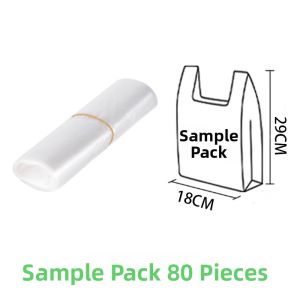 Heavy Duty Food Grade Disposable Point-Break Kitchen and Fruit Freshness Bag