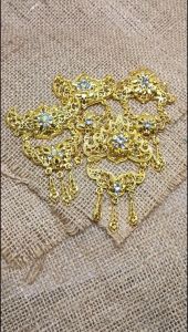 Promo 3 pcs Bros Kebaya Susun Dua / Bros Kutubaru Bros Terbaru Aksesoris Hijab Motif Random