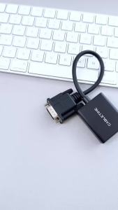 Cabletimes | CABLETIME VGA to HDMI Adapter 1080P 60Hz HD Aluminum PVC Jacket for Laptop HDTV BOX Monitor