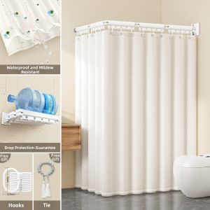 WEILAISHI | Invisible Waterproof Separation Bath Curtain