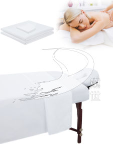 DAISHI | Waterproof Soft Ventilated Massage Bed Cover Set