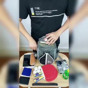 WPOLE Table Tennis Shoulder Chest Bag - Tas Selempang Raket Tenis Meja