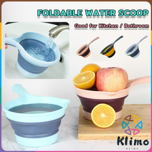 Klimo Foldable Water Dipper Water Ladle Multipurpose Water Scoop For Kitchen and Bathroom