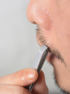 High Precision 5mm Wide Hair Removal Tweezers Beard Eyebrow Trimmer Grooming Tool Professional Beauty Care Instrument