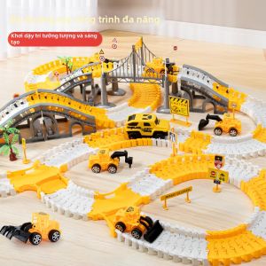 YIXIN | Đồ Chơi Xe Tàu Điện Thông Minh Giáo Dục Đa Dạng cho Trẻ Em