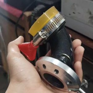 Manipol Manifold intake karet teflon karburator motor bebek PE 24 26 28 leher panjang angsa
