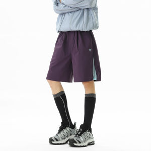 Quần Short Thể Thao Nhanh Khô Lưới Phong Cách Mỹ Cho Nam Mùa Hè 2025 Quần Dài Năm Điểm Rộng Rãi Thường Ngày Ngoài Trời