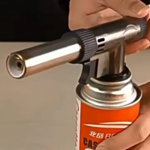 Camping flame gunblow torchbutane torchBBQ gas torchgas burner lightercooking/soldering butanekitchen gadgetsBINLU