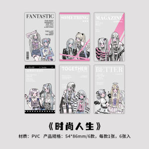 Papermore Happy Clear Card Film Negative Frame INS Border Viewing Frame Photography Props Small Card Cartoon Anime Accessories