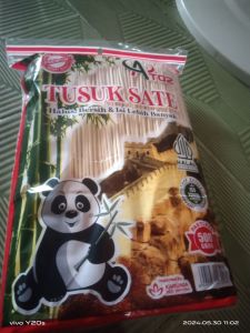 Tusuk Sate Halus Bersih Isi 2200 Berat 500 grm