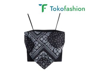 Tokofashion Bra Tanktop Slayer Mini Vest Bohemian Corak
