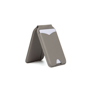 New Magnetic Rotating Mirror Bracket Card Holder MagSafe Wallet 360° Adjustable Magnetic Card Stand Leather Phone Card Holder