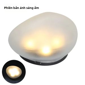 BALDR | Đèn LED Năng Lượng Mặt Trời Ngoài Trời Đèn Đá Cuội Chống Nước Trang Trí Sân Vườn Đèn Ngủ Cho Sân Trong Con Đường Biệt Thự Cảnh Quan Sân Vườn