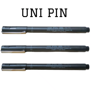 UNI PIN FINE LINE DRAWING PEN - 0.28/0.33/0.38MM
