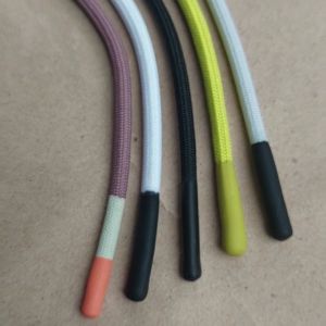 Tali Hoodie Tali Jaket Polyester Premium Ujung Aglet Karet Rubber