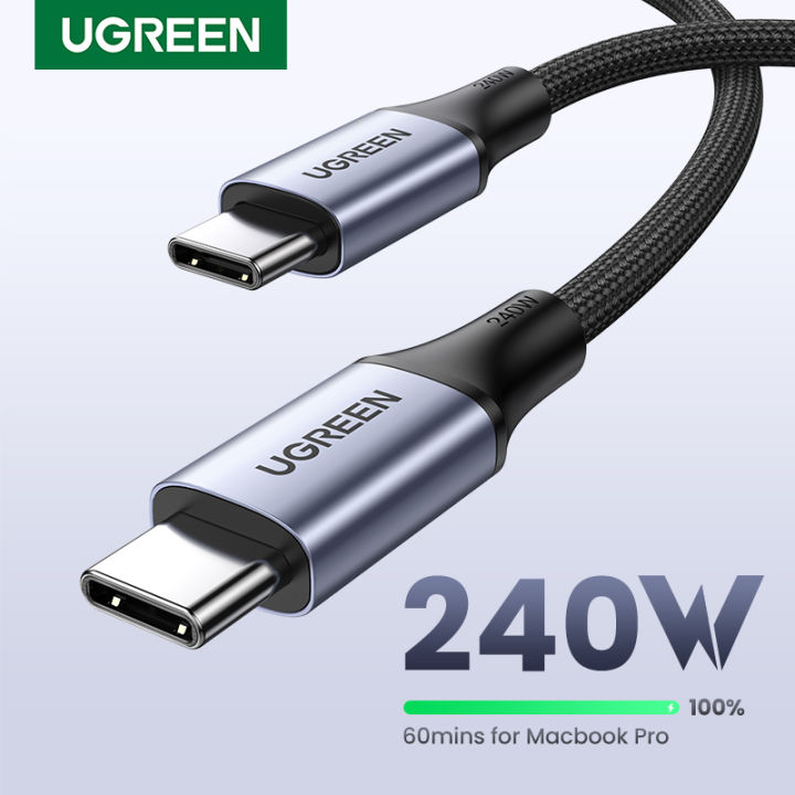 UGREEN 240W USB C Fast Charging Cable for iPhone 15 16 Series Samsung