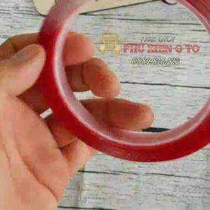 Băng dính 3M băng keo cường lực 2 Mặt trong suốt chất liệu Acrylic siêu bám dính Siêu Chắc ChắnCuộn 30m
