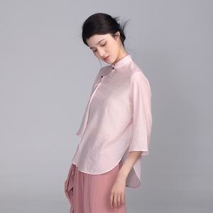 CHENWU | New Stylish Traditional Chinese Dance Top Long Sleeve