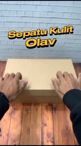 Sepatu Pantofel Kulit Kerja Kantoran Kondangan Semi Formal Terbaru 2023 - Sepatu Slip On Gereja Keren Full Hitam Kekinian