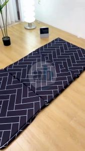 ANYA BEDDINGS | 23 and 4 inches | 3 Folds Foam Cover | Long Zipper | All sizes Available | Royal Canadian Cotton | AB