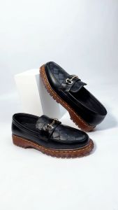 Sepatu Pantofel Wanita Hitam HOKZY KIARA - Sepatu Flat Loafers Womens Black Casual Formal Shoes