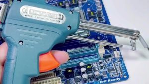 Electric Soldering Iron Gun 60W/ SP-DC0460 Pemanasan Internal genggam secara otomatis alat perbaikan pengelasan pistol timah colokan