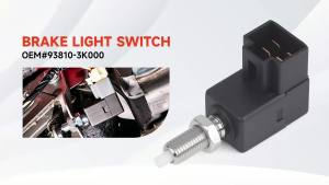 CNSPEED 938103K000 4 Pin Công Tắc Đèn Phanh Cho Xe Hyundai Santa Fe Sonata IX35 I30 Accent Rio Đen Cảm Biến Đèn Dừng Assy