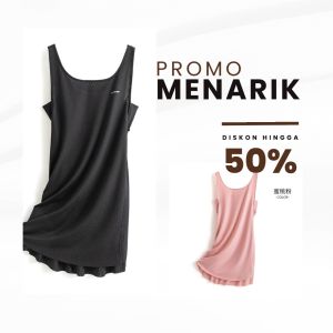 Violet Baju Tidur Tanpa Lengan Kasual Wanita Sling Piyama Sederhana 1228