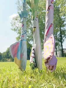 🌂 เจอลมเจอฝนน้องเอาอยู่ ร่มเด็ก 3D ลายการ์ตูน ขนาดเส้นผ่านศูนย์กลาง 95 cm ป้องกัน UV ได้มากกว่า 99%