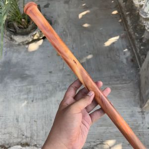 Tongkat Komando Kayu Cendana India Model Polos Super Panjang 60 cm