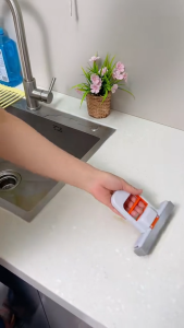 SMF.H207 Alat Pel Mini Dengan genggam Tangan Model Lap Lipat Sponge Squeeze Pembersih Noda