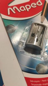 Maped One-Hole Sharpener 34019 Satellite Metal (Color may vary) - Art Bar
