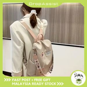 DROPASSIST 1323 Women Backpack Korean Style Anti Thief Travel Handbag Sling Shoulder Bag Wanita Beg Galas Belakang