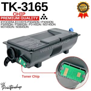 TK3165 TK 3165 Toner chip for  Ecosys P3045DN P3050DN M3145DN etc.