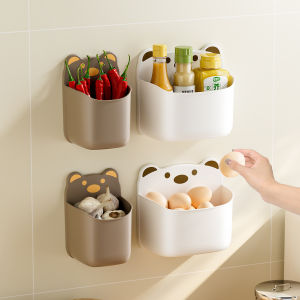 Wall Mounted Cute Bear Storage Box